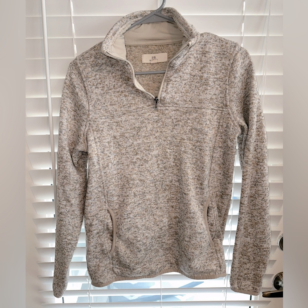 Beige pullover sweater size small